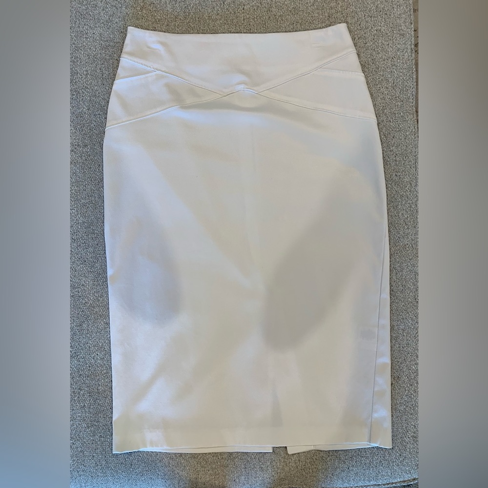 White 7th Avenue long skirt
